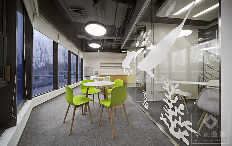 辦公室休閑區(qū)效果圖