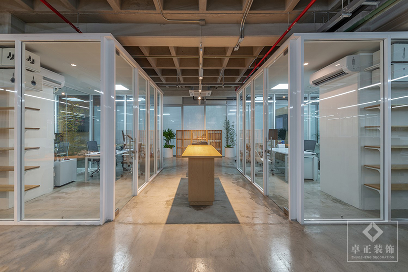 簡約辦公室裝修實景圖2